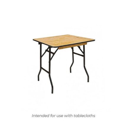 2ft 6in Square Trestle Table