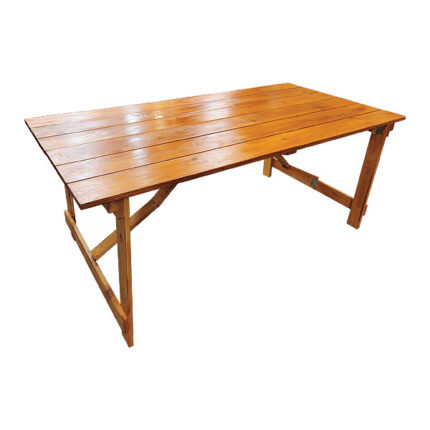 Lux Vintage Trestle Table