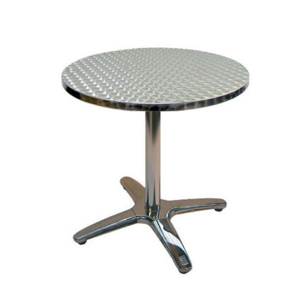 Round Aluminium Bistro Table