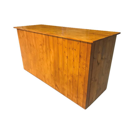 Rustic Wooden Bar