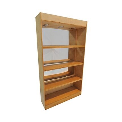 Mirror Bar Illuminated Rear Shelf Unit
