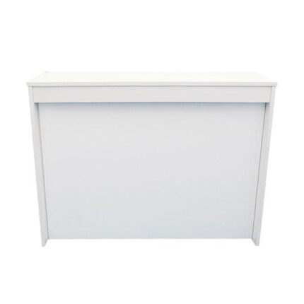 White Reception Desk