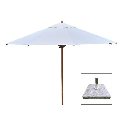 4m Parasol & 70kg Granite Base