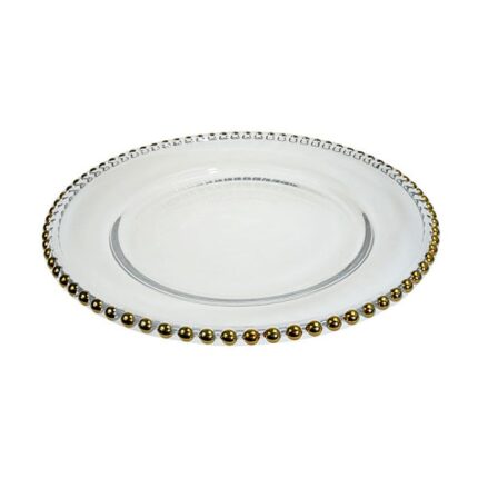 Glass Beaded Plate