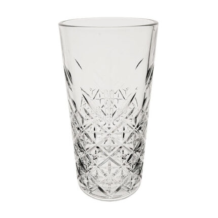 Vintage Cut Glass Hi-Ball 12.75oz