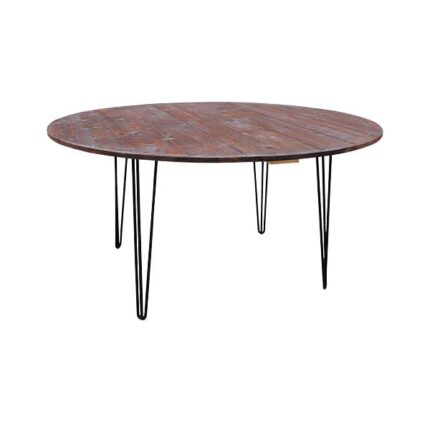 Montreal Round Oak Dining Table