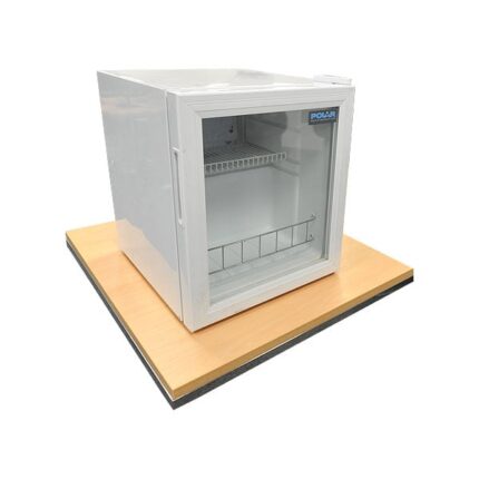 Glass Door Tabletop Fridge 2.5 cu ft
