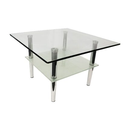 Omega 2 Tier Glass Coffee Table