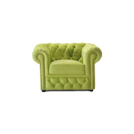 Fabric Chesterfield Armchair