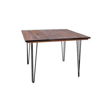 Montreal Square Oak Dining Table