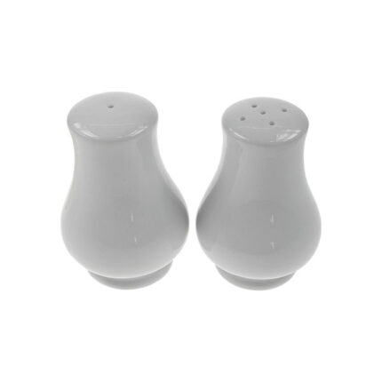 Plain White Cruet Set
