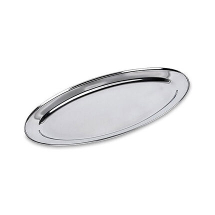 S/S Oval Platter 20"