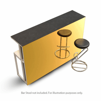 Straight Gold Starlight Bar Unit