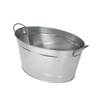 Oval Stainless Steel Wine Bucket